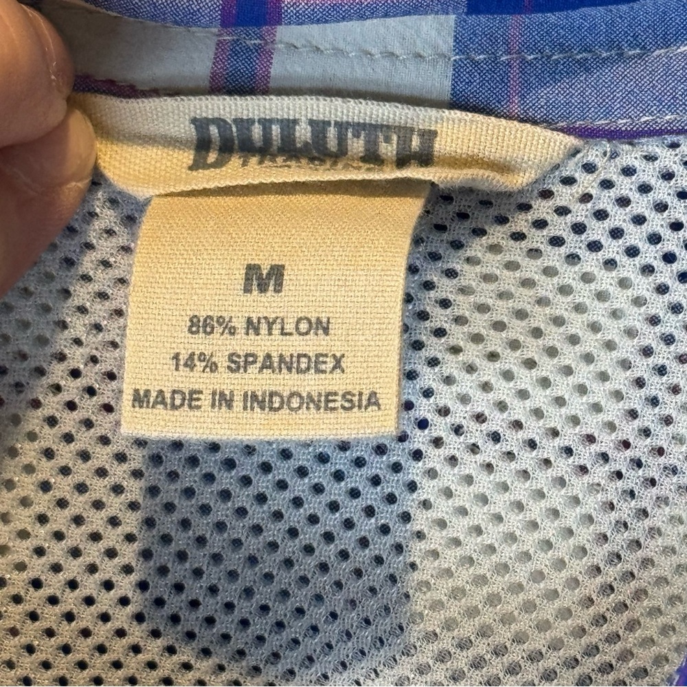 Duluth Women’s Plaid Long Sleeve Shirt M - Picture 9 of 9